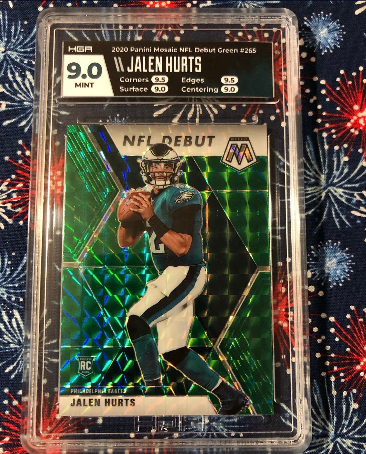 Jalen Hurts Rookie Card