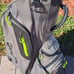 Golf cart bag TAYLOR MADE TAYLORMADE 14 div grey green shoulder strap little coo