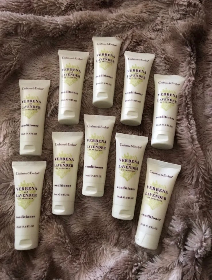 Crabtree & Evelyn Verbena & Lavender Conditioner Travel 24ml /.8 fl oz Lot of 10