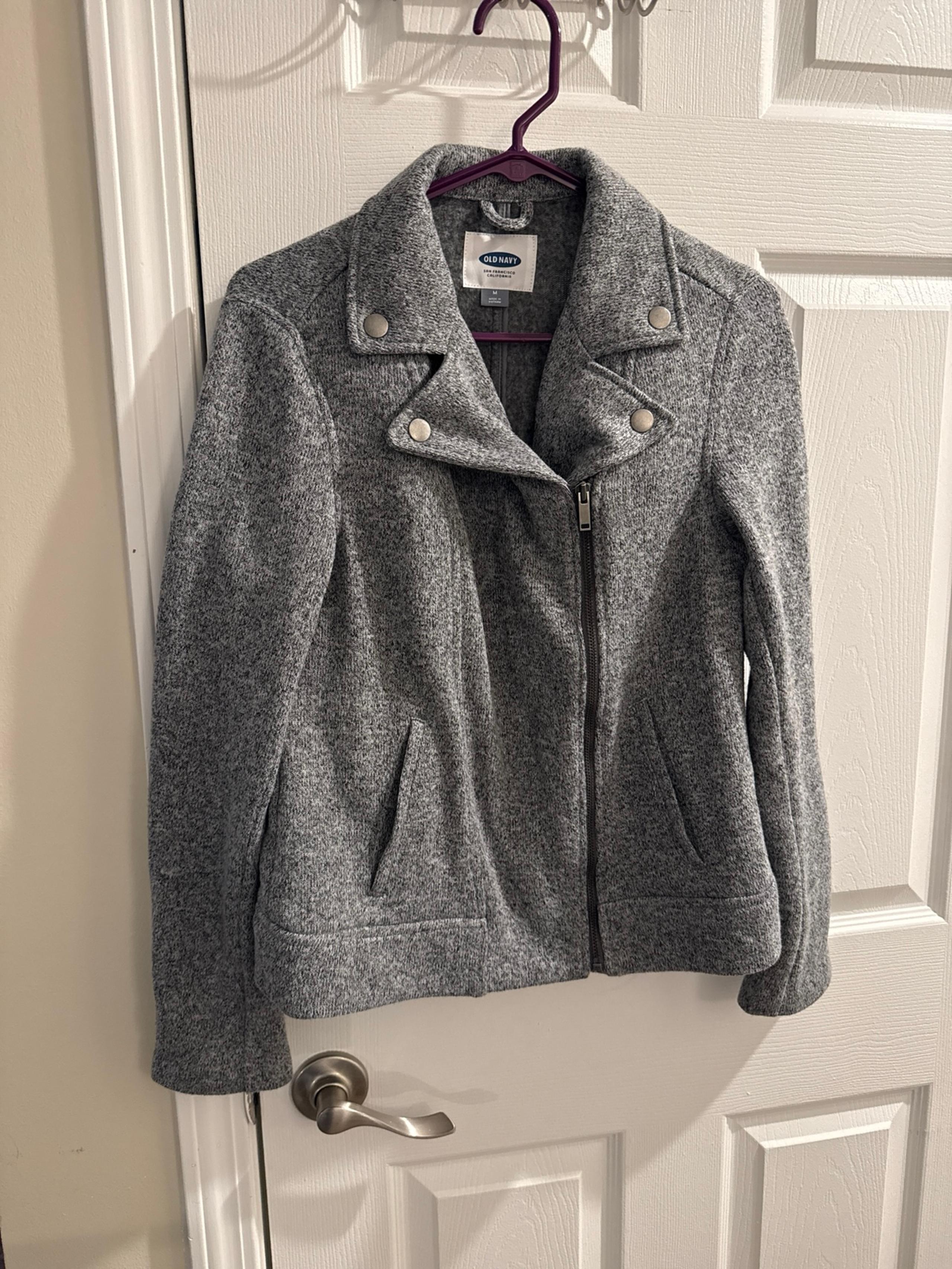 Women’s Old Navy Gray Fleece Jacket