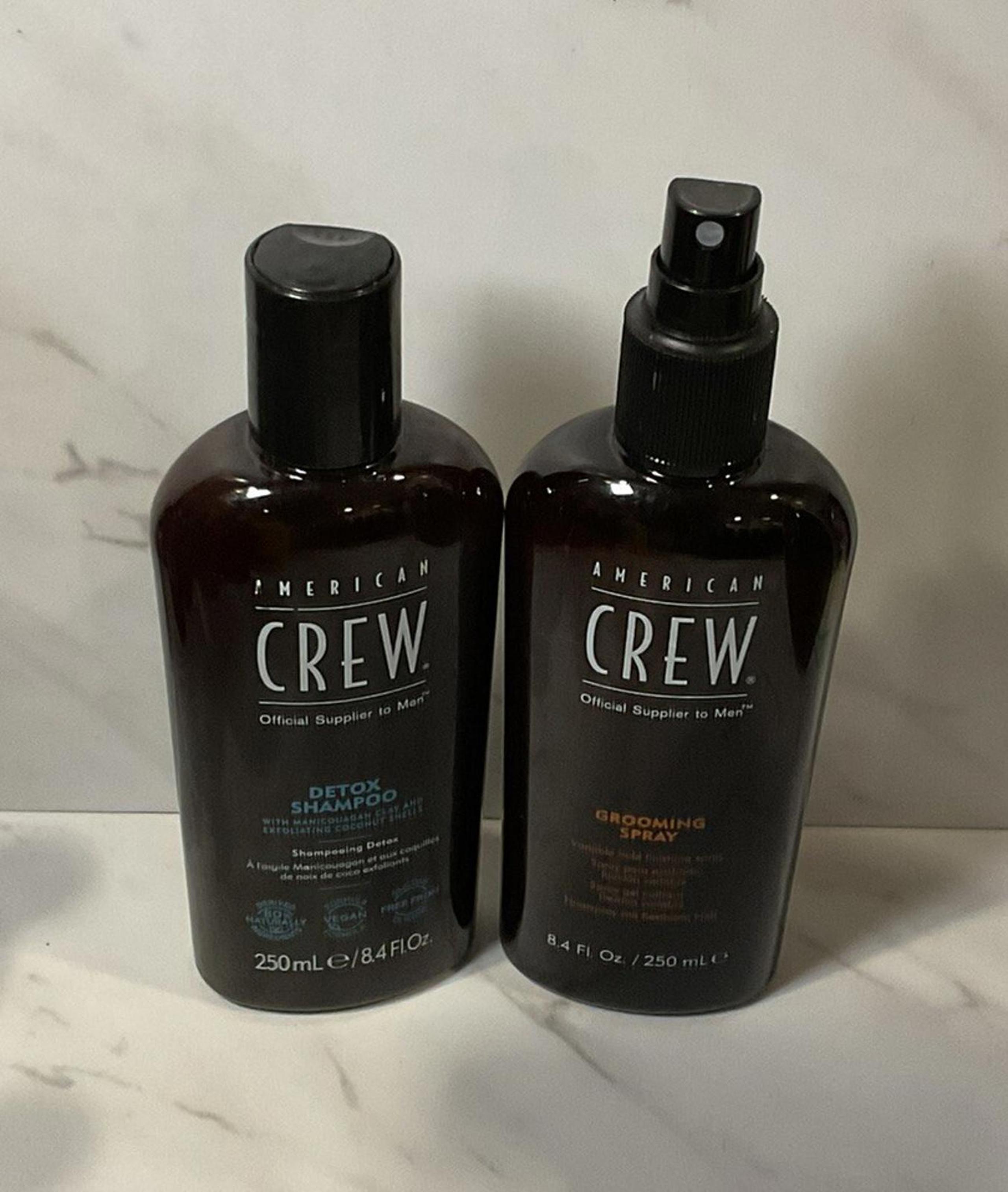 American Crew Detox Shampoo & Grooming Spray 8.4 Oz