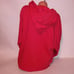 Victoria Secret PINK Hoodie Sweater Sweat Shirt XL Red Solid Oversized Loose Fit