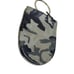 Kim White Women's Round Chain Camouflage Gray Coin Purse