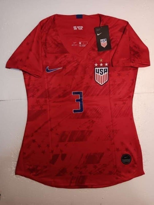 Sam Mewis USA USWNT 2019 World Cup 4 Star Away Womens Soccer Jersey 2019-2020
