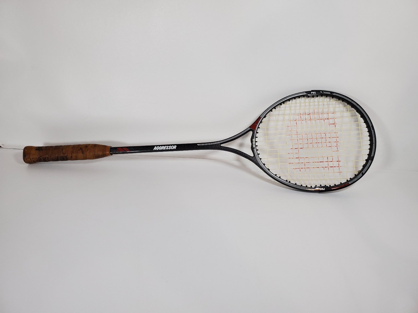 WILSON GRAPHITE AGGRESSOR 8.5 si Squash Racket Vintage