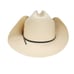 Vintage Wrangler 20X 57 7 1/8 Airgrid Sweatband Shantung Panama Cowboy Hat