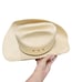 Vintage Wrangler 20X 57 7 1/8 Airgrid Sweatband Shantung Panama Cowboy Hat