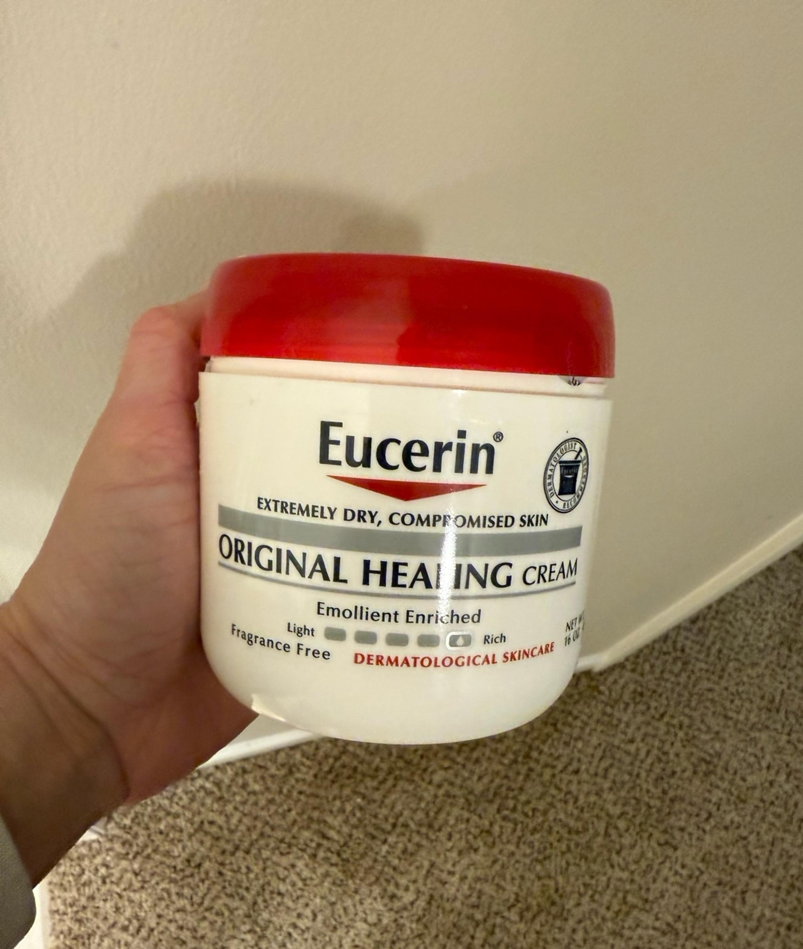XL sealed Eucerin eczema cream