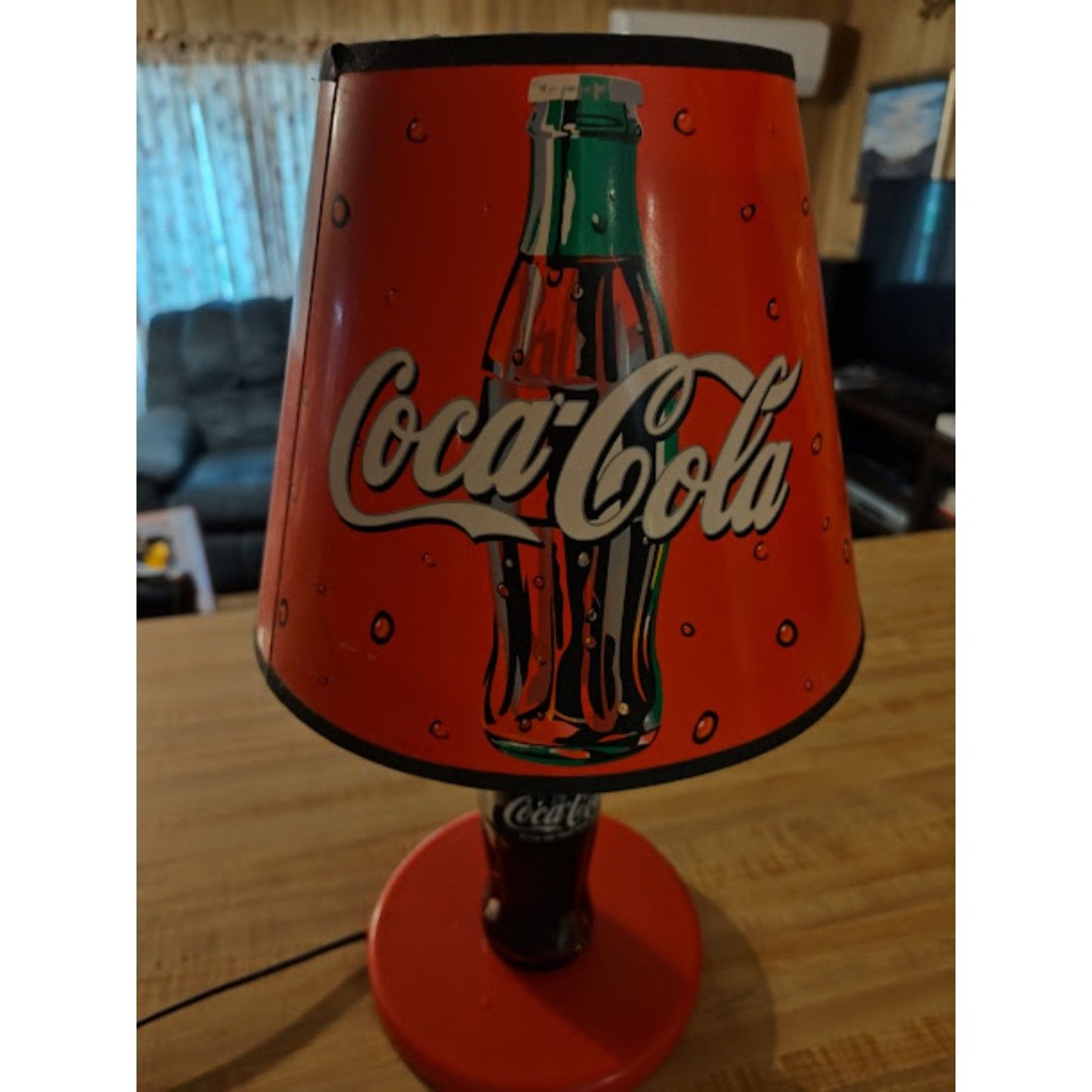 Vintage Coca Cola Bottle Lamp