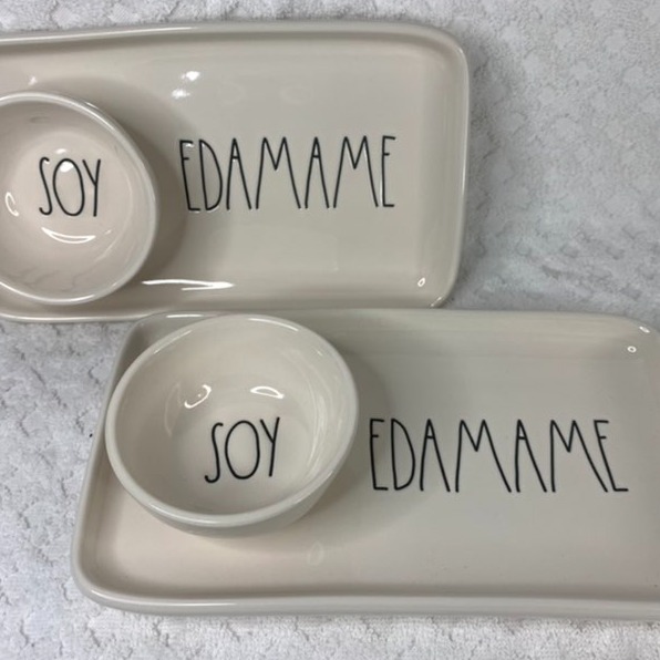 Rae Dunn edamame trays