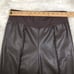 Planet By Lauren G Vegan Leather Slim Pants