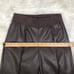 Planet By Lauren G Vegan Leather Slim Pants