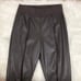 Planet By Lauren G Vegan Leather Slim Pants