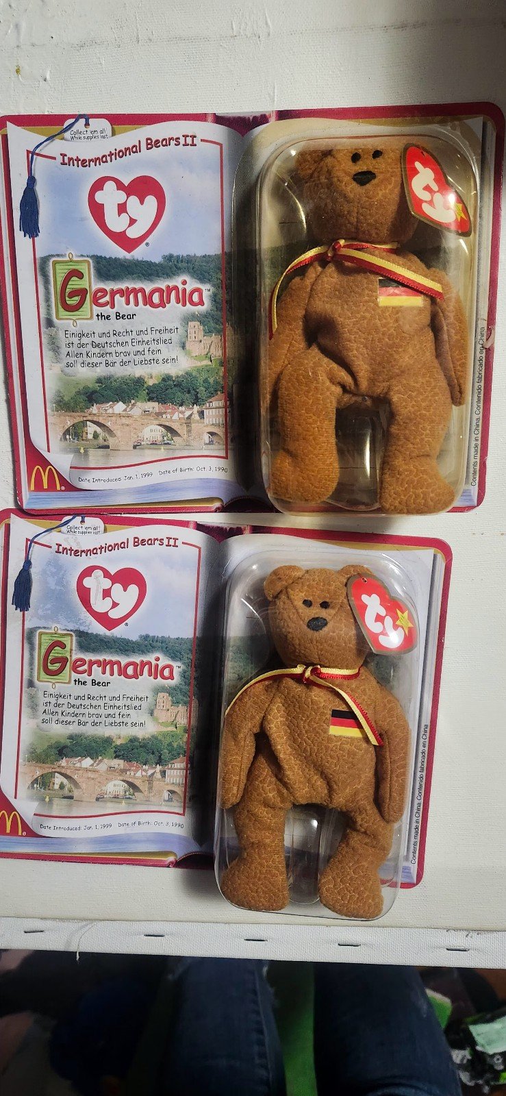 TY McDonald's Beanie Babies
