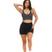 Buffbunny legacy set in black bossy print