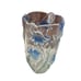 Vintage Mikasa Crystal Blue Bell flower vase, wedding ,Easter Mothers day