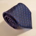 Celine Paris Blue Geometric Silk Tie