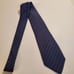 Celine Paris Blue Geometric Silk Tie
