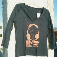 3/4 sleeve (baby tee style-great for yoga)