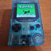 Nintendo gameboy pocket with custom colored backlight ips screen