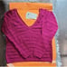 Nwt! Sezane Greta jumper sweater plum