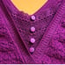 Nwt! Sezane Greta jumper sweater plum