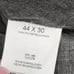 Haggar Mens Cool 18 Pro Classic Fit Dress Pants Mens 44x30 Stretch Gray NEW