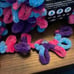 Lion brand off the hook yarn 8 skein hugs kisses