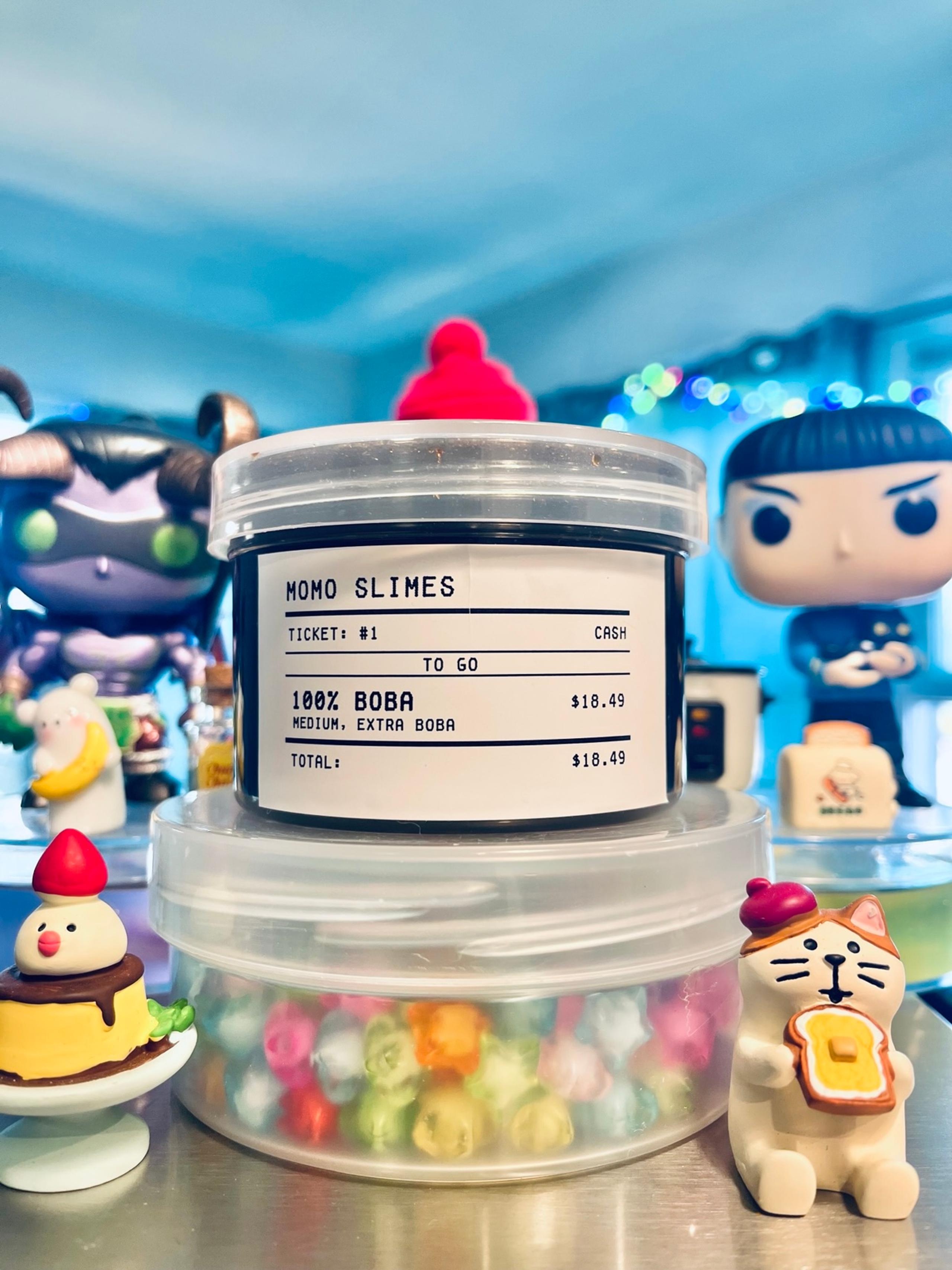 Momo Slimes 100% Boba Slime