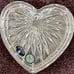 Bohemia Crystal heart-shaped trinket box