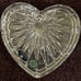Bohemia Crystal heart-shaped trinket box