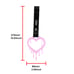 New 2PCS Drip Heart Shaped Pink JDM TSURIKAWA Handle Black Strap Charm Drift