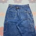 Vintage y2k baggy jeans carpenter cargo wide leg skater hip hop JNCO style 30x31