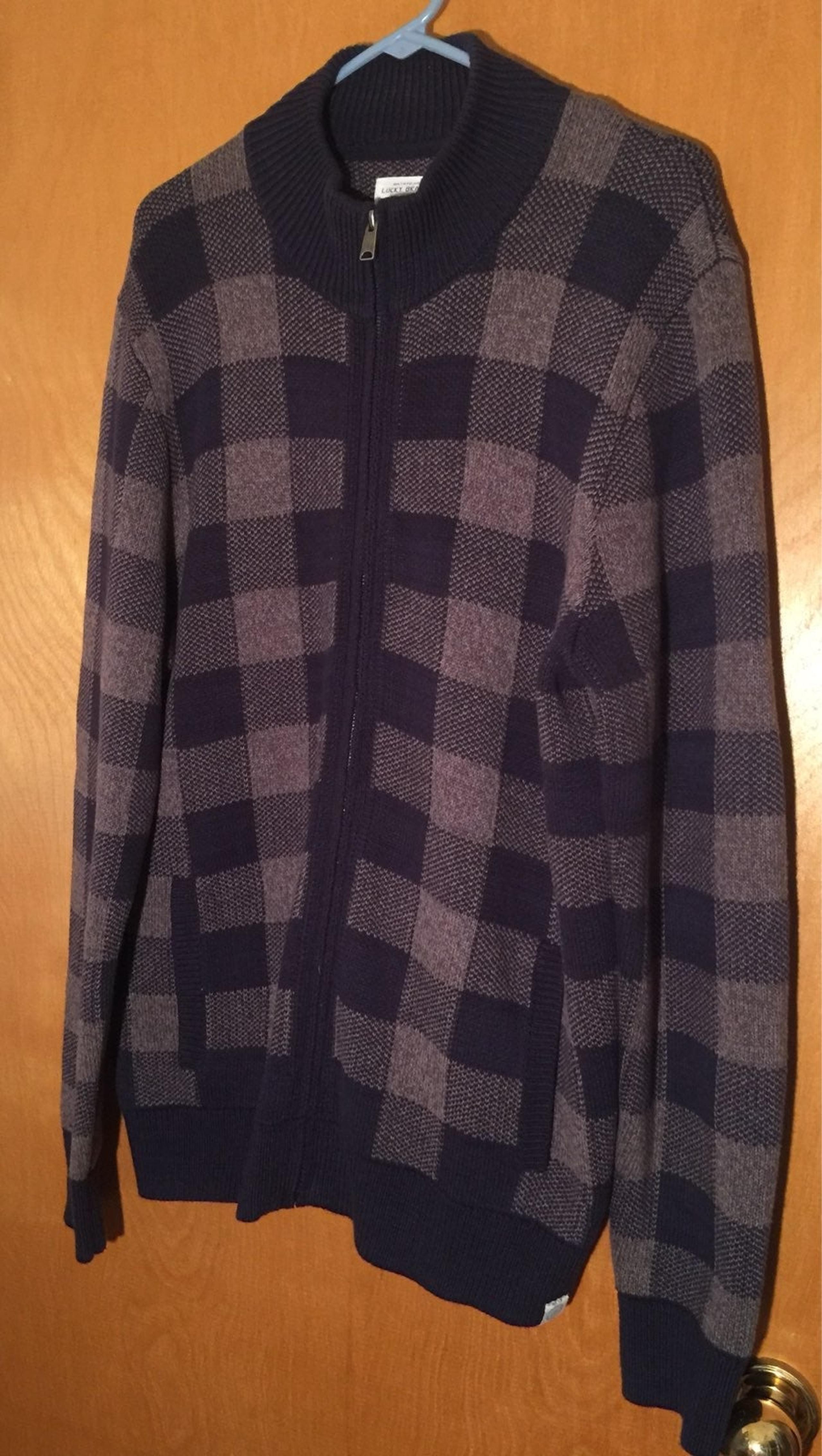 Lucky Brand Full Zip Sweater