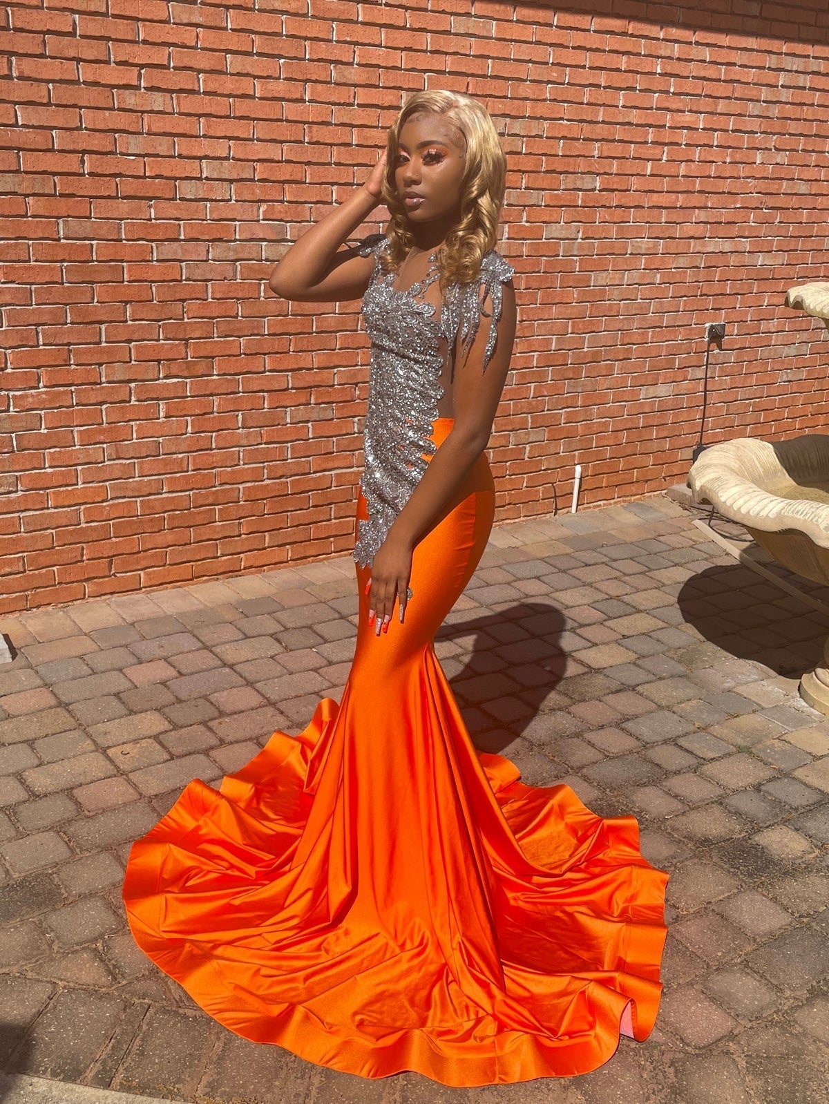 custom made prom dress