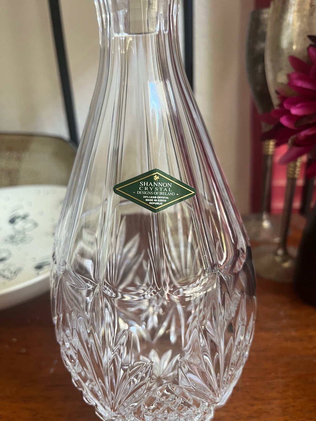 Shops Irish Crystal Decanter
