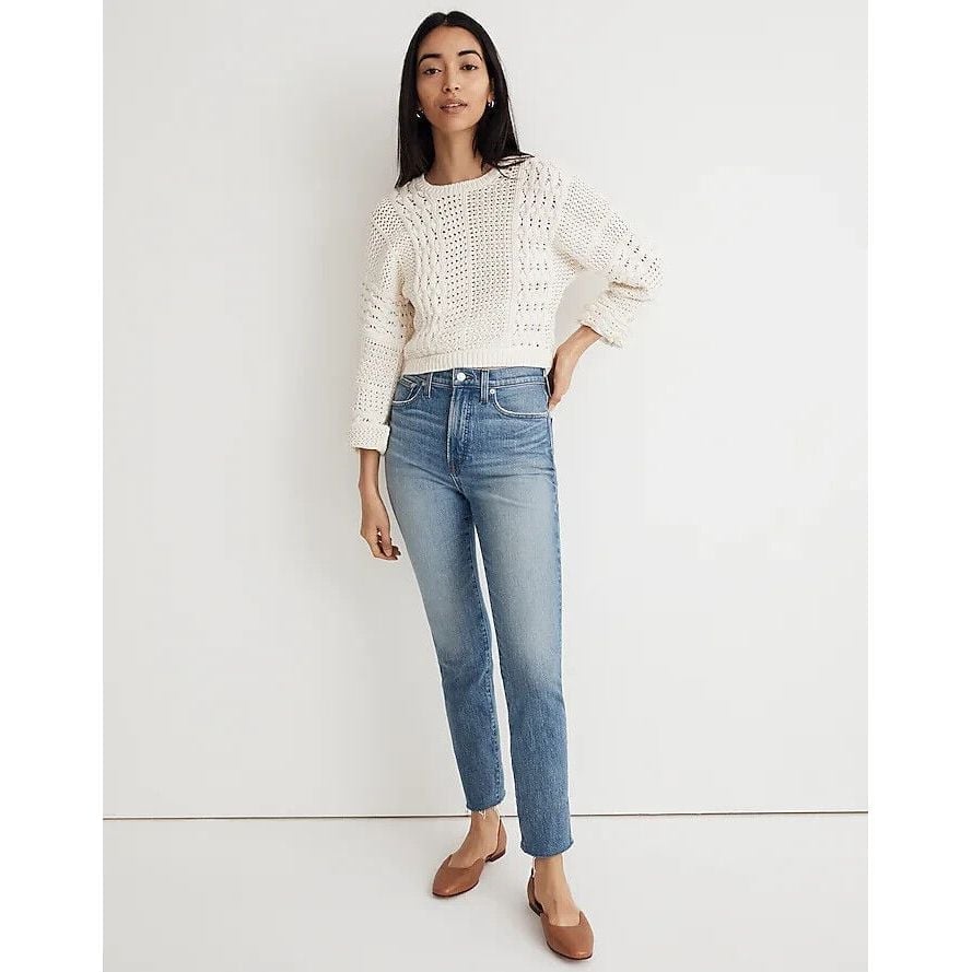 Madewell Womens The Perfect Vintage Jean Bainton Wash Size 31
