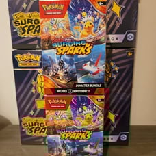 Surging Sparks Booster Bundle SEALED