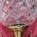 Waterford Crystal &Brass Pineapple Lamp