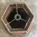 Vintage raatan wicker cottagecore lamp shade