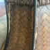 Vintage raatan wicker cottagecore lamp shade