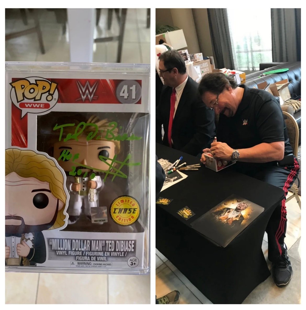 Million Dollar Man Ted dibiase Funko Pop Chase