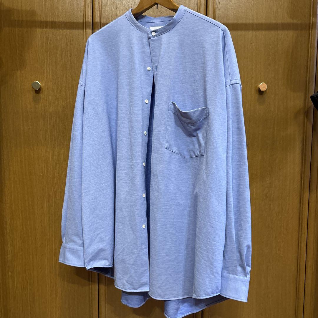 Graphpaper Oversized Band Collar Shirt