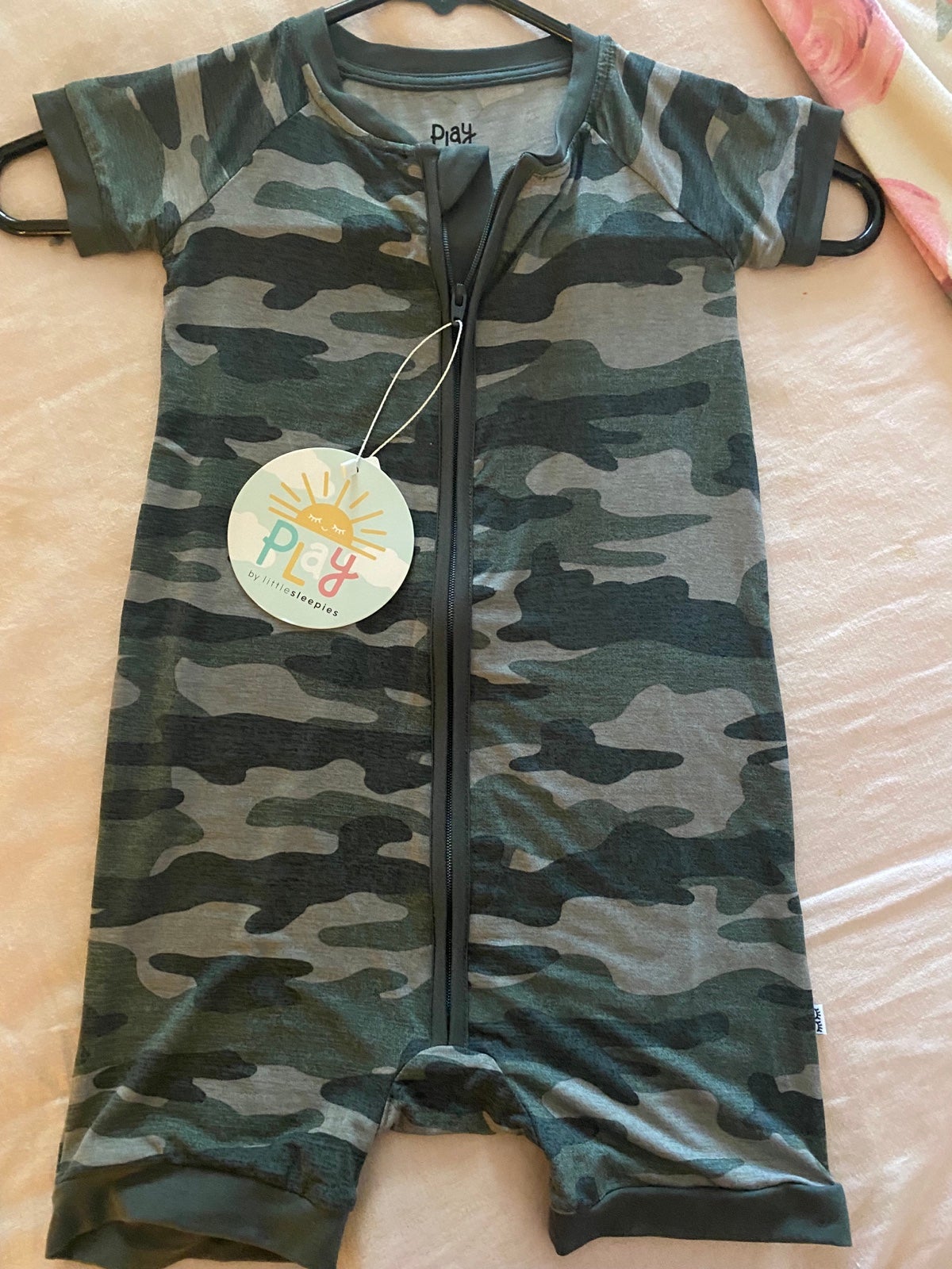 Little sleepies vintage camo Shorty