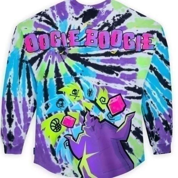 NWT Oogie Boogie Spirit Jersey Adults | The Nightmare Before Christmas