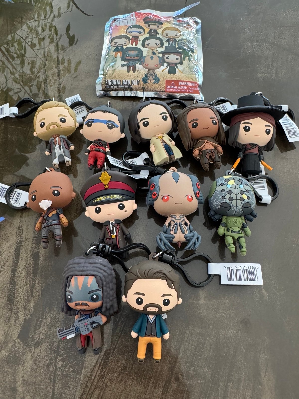 Rebel Moon Bag Clip Series 1 Full Set including both Chases