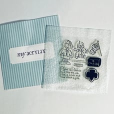 Close To My Heart CTMH My Acrylix Stamp Set - B1127 - Make New Friends