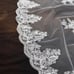Cathedral veil, Wedding veil, Royal veil, Long lace trim bridal veil