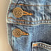 LEE Vintage Modern Denim Overalls Medium Large Eternal Blue 3534959 Hipster 90s