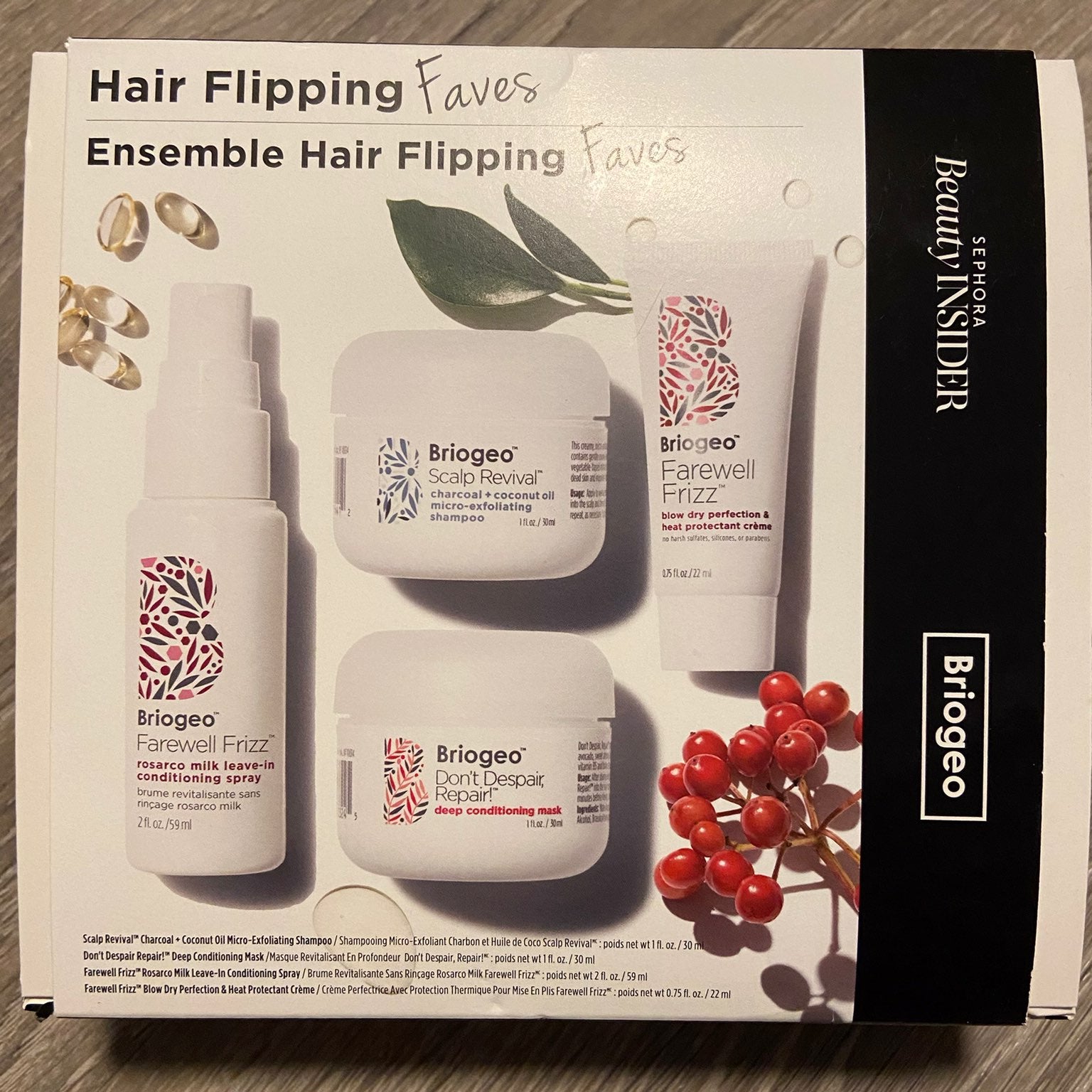Briogeo haircare faves 4pcs set